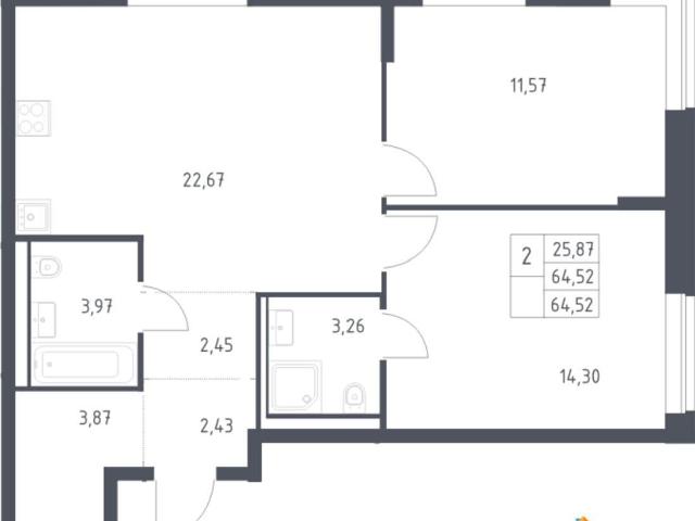 Квартира продажа в Внуково