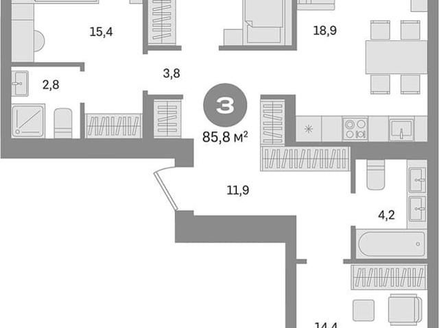 Квартира продажа в Сапроново, Кабардино-Балкарская Республика