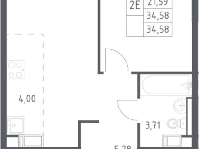 Квартира продажа в Жилой комплекс «Эко Бунино», район Коммунарка