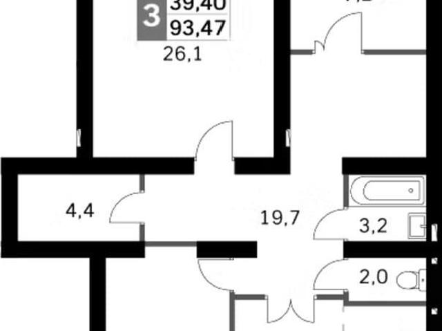Квартира продажа в Апрелевка, Кабардино-Балкарская Республика