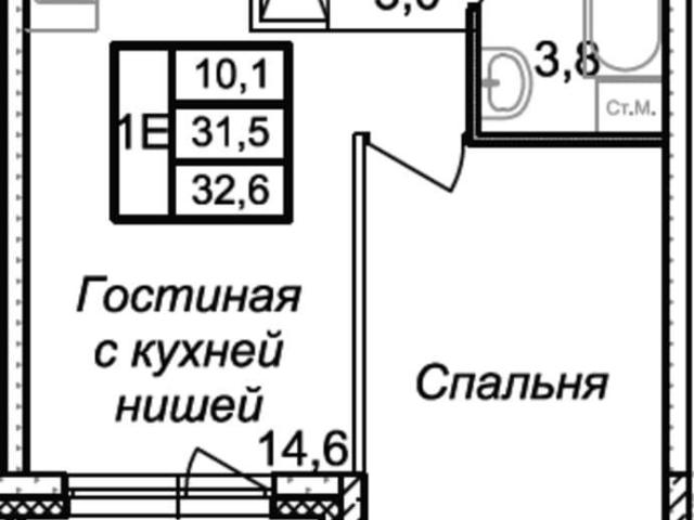 Квартира продажа в Южный, Балашиха