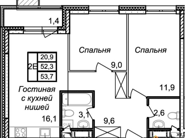 Квартира продажа в Балашиха, Кабардино-Балкарская Республика