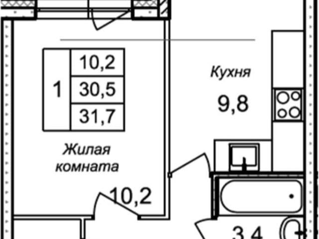 Квартира продажа в Балашиха, Кабардино-Балкарская Республика