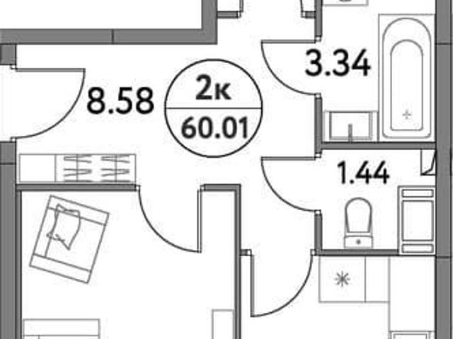Квартира продажа в Медвежьи Озера, Кабардино-Балкарская Республика
