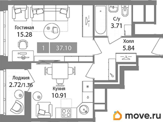 Квартира продажа в Химки, Кабардино-Балкарская Республика