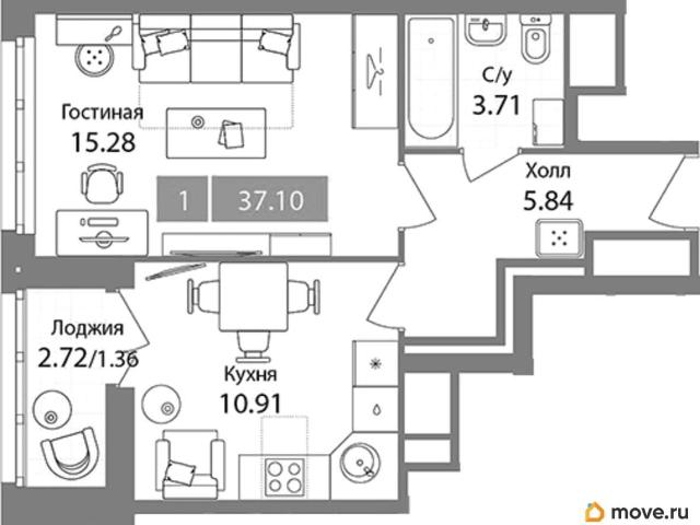 Квартира продажа в Новобутаково, Химки