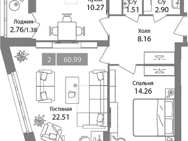 Квартира продажа в Новобутаково, Химки