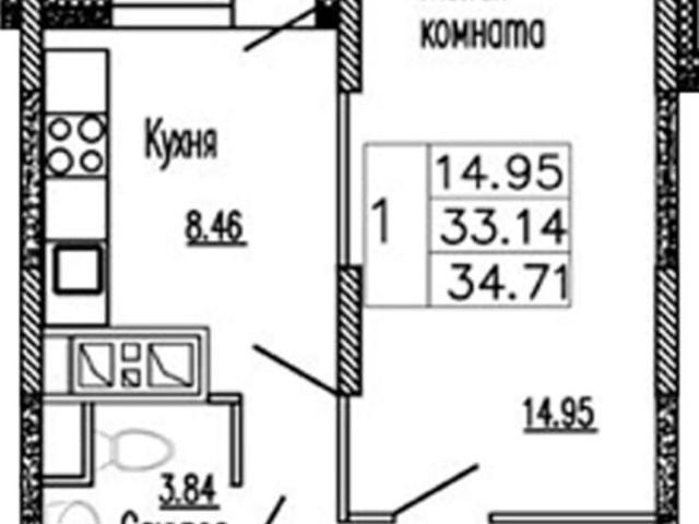 Квартира продажа в Хотьково, Кабардино-Балкарская Республика