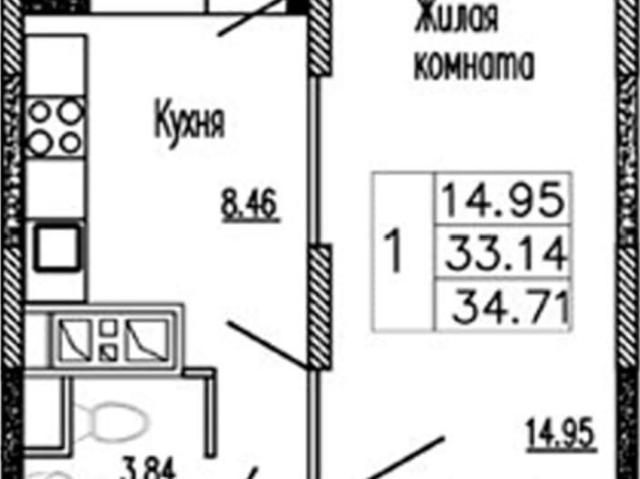 Квартира продажа в Хотьково, Кабардино-Балкарская Республика