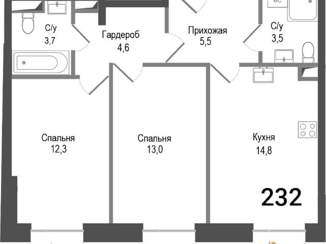 Квартира продажа в Пушкинский Р-н, Кабардино-Балкарская Республика