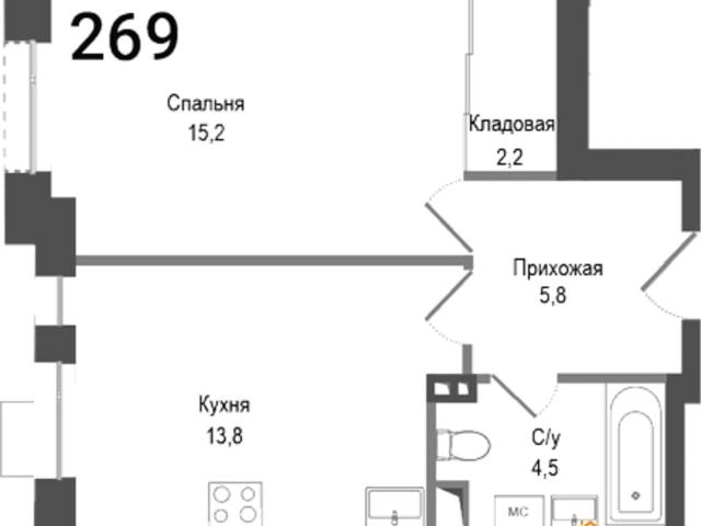 Квартира продажа в Пушкинский Р-н, Кабардино-Балкарская Республика