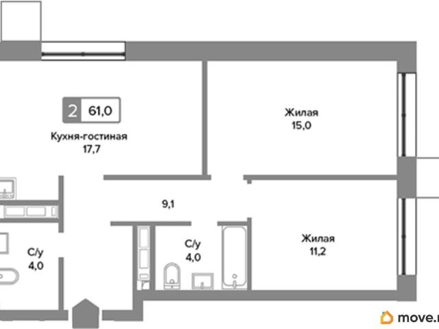 Квартира продажа в Красногорск, Кабардино-Балкарская Республика