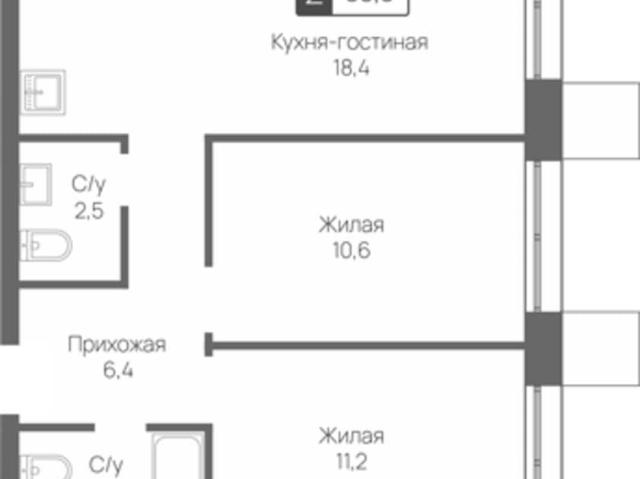 Квартира продажа в Красногорск, Кабардино-Балкарская Республика