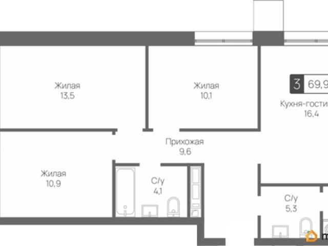 Квартира продажа в Красногорск, Кабардино-Балкарская Республика