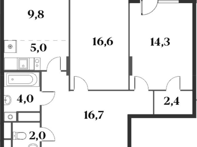 Квартира продажа в Красногорск, Кабардино-Балкарская Республика