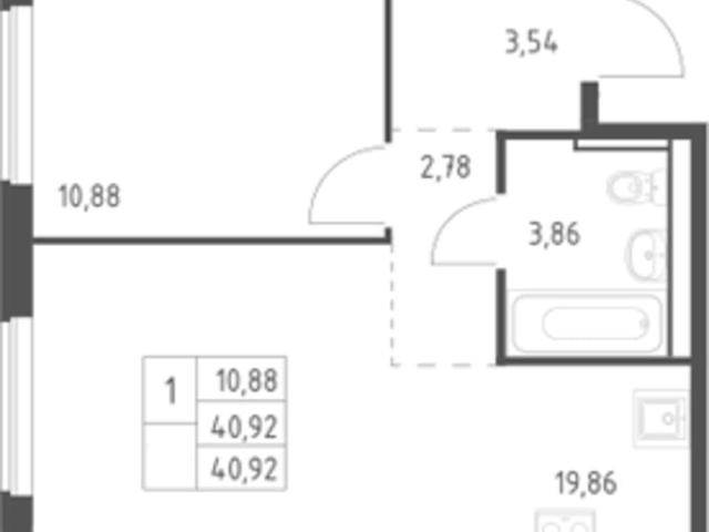 Квартира продажа в 1-й квартал, городской округ Люберцы