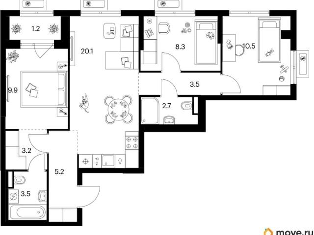 Квартира продажа в Королев, Кабардино-Балкарская Республика