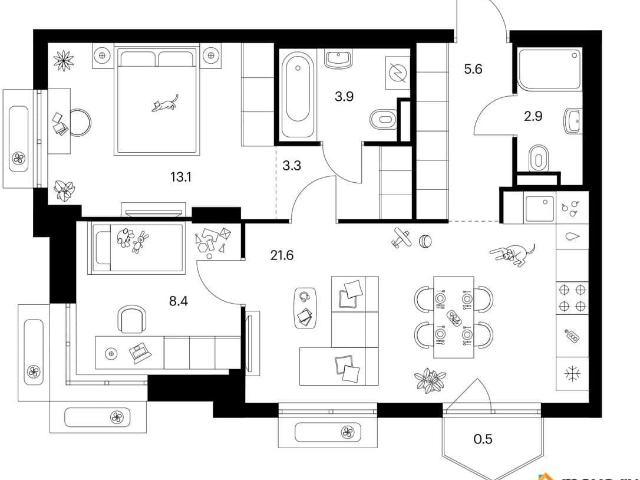 Квартира продажа в Королев, Кабардино-Балкарская Республика
