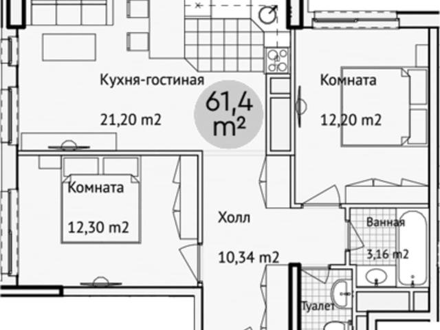 Квартира продажа в Королев, Кабардино-Балкарская Республика