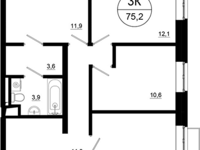 Квартира продажа в Одинцово, Кабардино-Балкарская Республика
