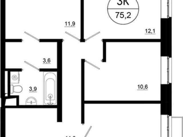 Квартира продажа в Одинцово, Кабардино-Балкарская Республика