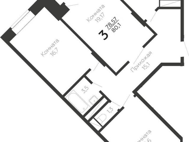 Квартира продажа в Подольск, Кабардино-Балкарская Республика