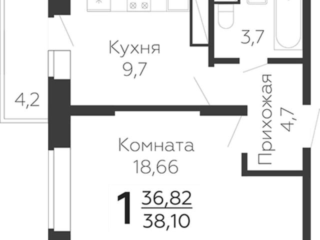 Квартира продажа в Подольск, Кабардино-Балкарская Республика
