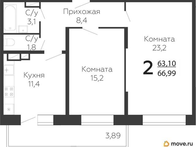 Квартира продажа в Подольск, Кабардино-Балкарская Республика