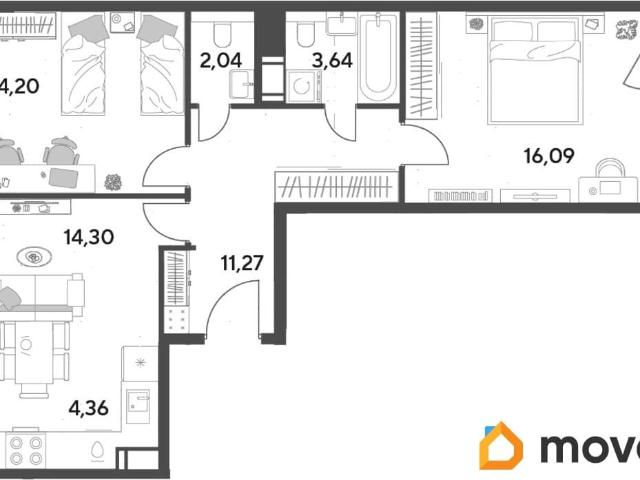 Квартира продажа в Пушкино, Кабардино-Балкарская Республика