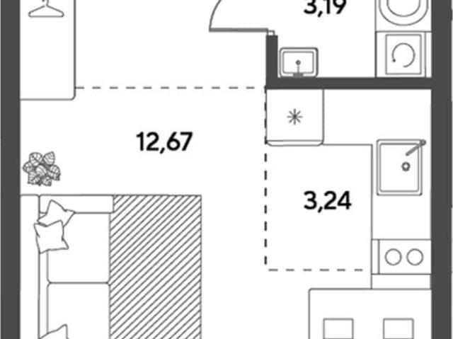 Квартира продажа в Пушкино, Кабардино-Балкарская Республика