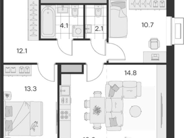 Квартира продажа в Раменское, Кабардино-Балкарская Республика