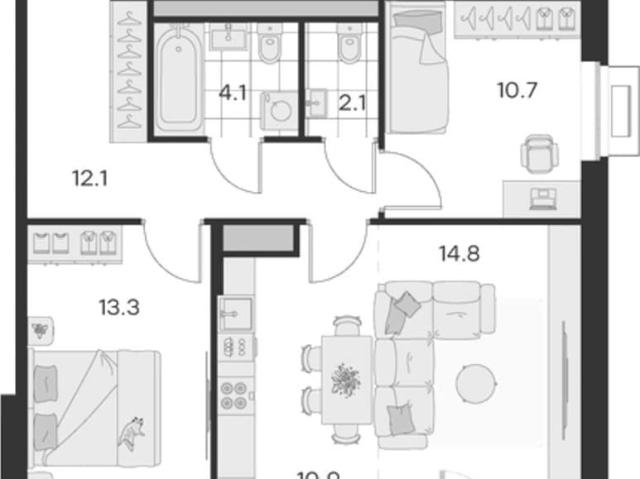 Квартира продажа в Раменское, Кабардино-Балкарская Республика