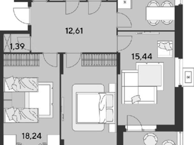 Квартира продажа в Реутов, Кабардино-Балкарская Республика