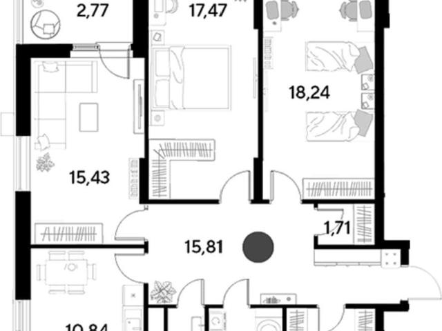 Квартира продажа в Реутов, Кабардино-Балкарская Республика