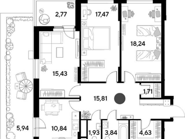 Квартира продажа в Реутов, Кабардино-Балкарская Республика
