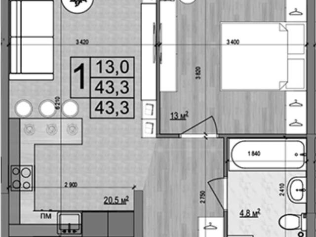 Квартира продажа в Жуковский, Кабардино-Балкарская Республика