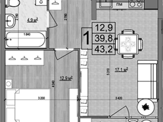 Квартира продажа в Жуковский, Кабардино-Балкарская Республика