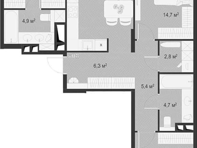Квартира продажа в Жуковский, Кабардино-Балкарская Республика