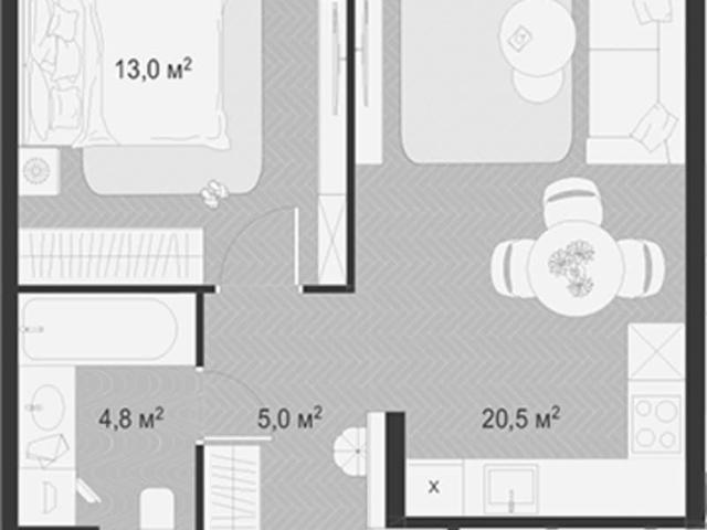 Квартира продажа в Жуковский, Кабардино-Балкарская Республика
