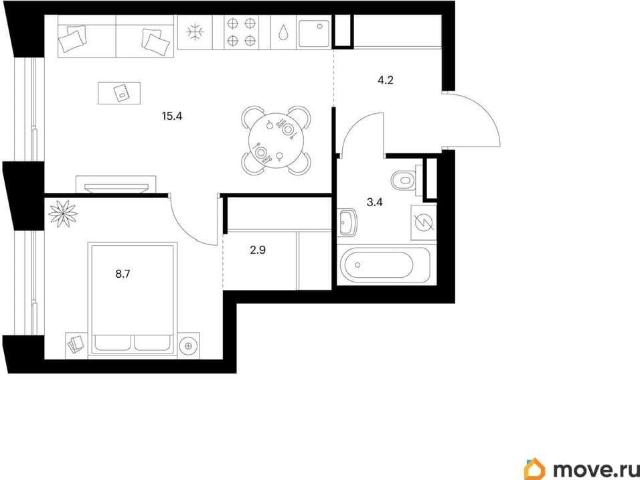 Квартира продажа в 22-й микрорайон, Зеленоград