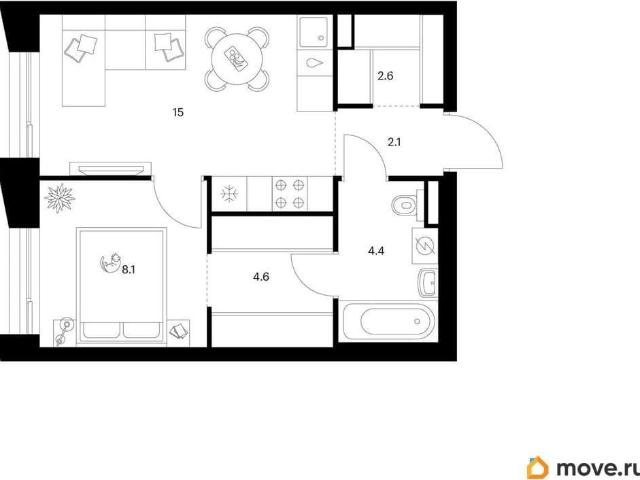 Квартира продажа в 22-й микрорайон, Зеленоград