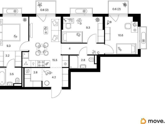 Квартира продажа в 22-й микрорайон, Зеленоград