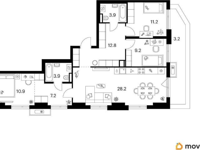 Квартира продажа в 22-й микрорайон, Зеленоград