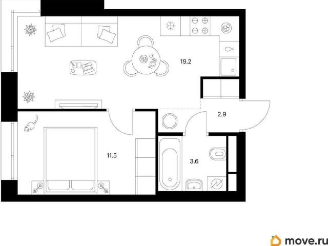 Квартира продажа в район Москворечье-Сабурово, Москва