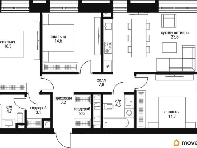 Квартира продажа в Шелепиха, Москва