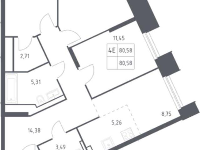 Квартира продажа в Красногорск, Кабардино-Балкарская Республика