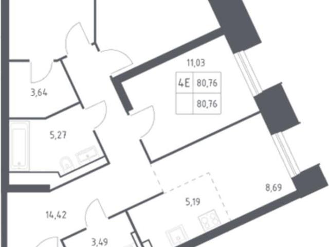 Квартира продажа в Красногорск, Кабардино-Балкарская Республика