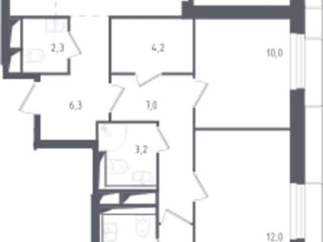 Квартира продажа в Красногорск, Кабардино-Балкарская Республика