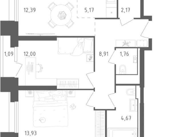 Квартира продажа в Красногорск, Кабардино-Балкарская Республика