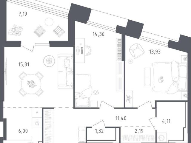 Квартира продажа в Красногорск, Кабардино-Балкарская Республика
